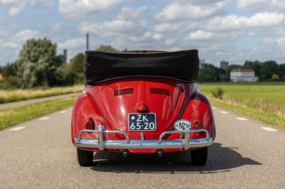 Volkswagen Kever Cabriolet Karmann 1958